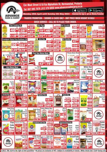 Advance Cash & Carry catalogue  - 29/04/2024 - 05/05/2024.