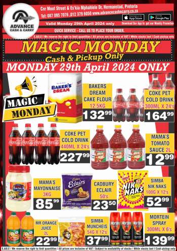 Advance Cash & Carry catalogue  - 29/04/2024 - 29/04/2024.