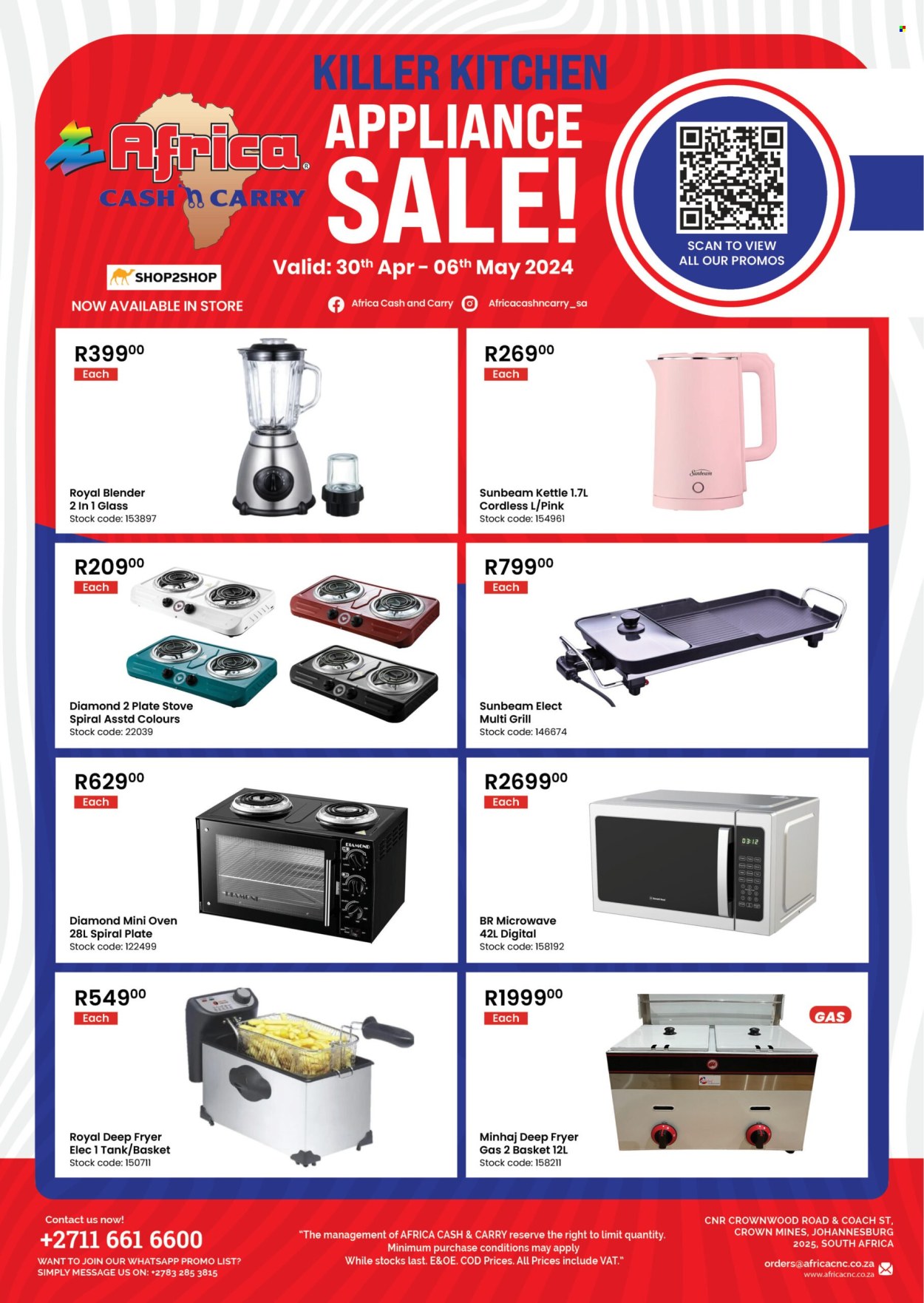 Africa Cash & Carry specials - 30/04/2024 - 06/05/2024. Page 1
