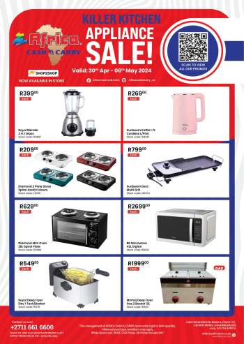 Africa Cash & Carry catalogue  - 30/04/2024 - 06/05/2024.