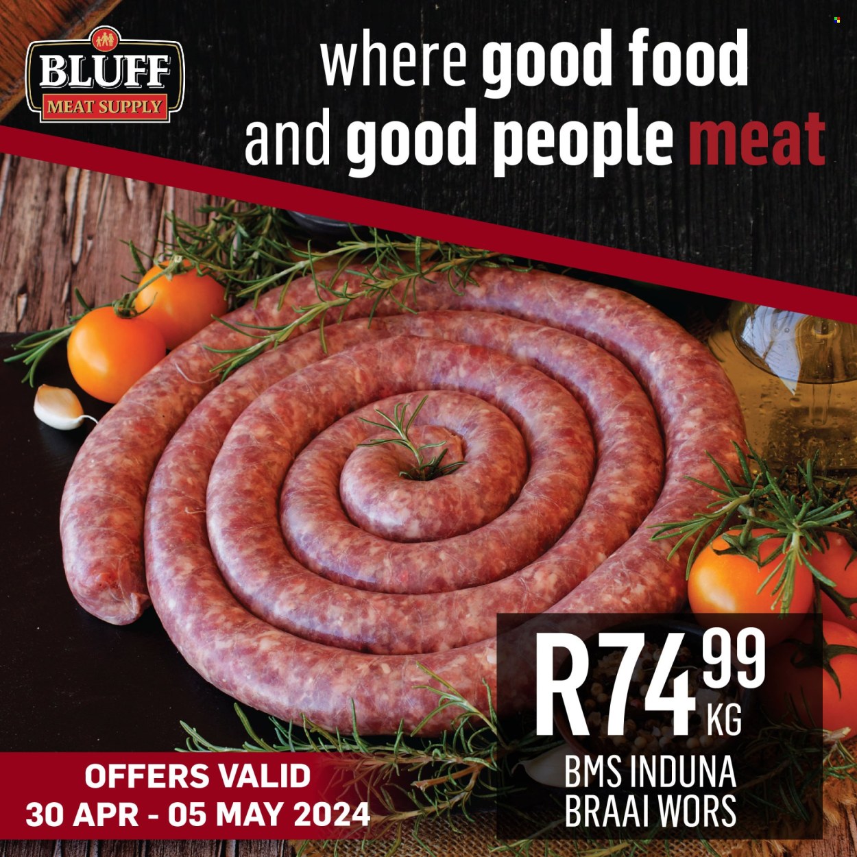 Bluff Meat Supply specials - 30/04/2024 - 05/05/2024. Page 4