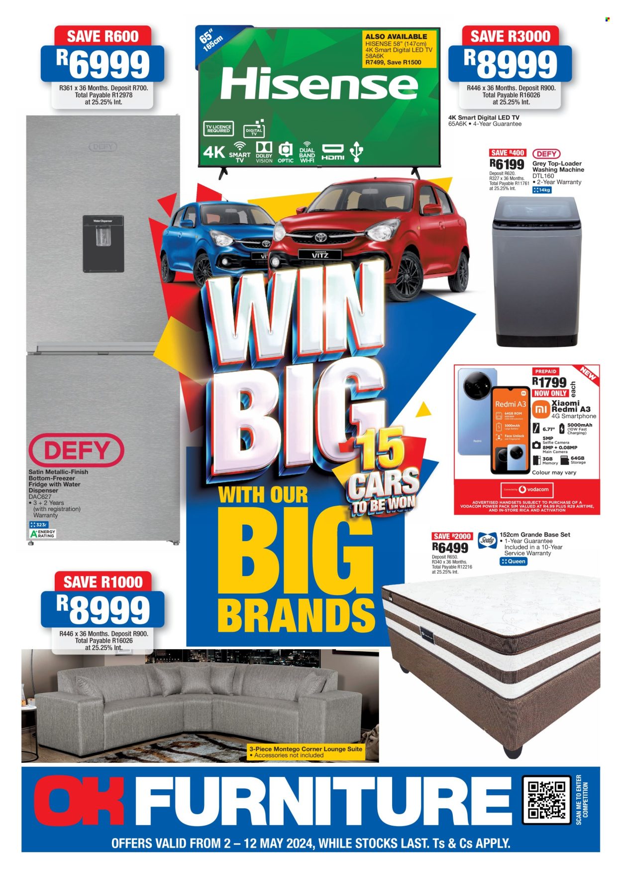 OK Furniture specials - 02/05/2024 - 12/05/2024. Page 1
