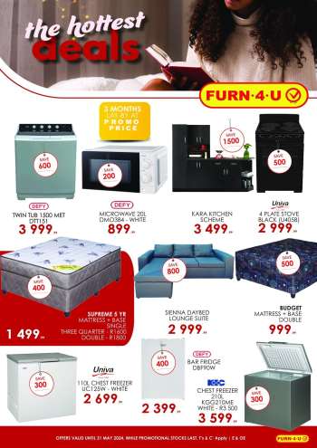 Furn 4 U catalogue  - 01/05/2024 - 31/05/2024.