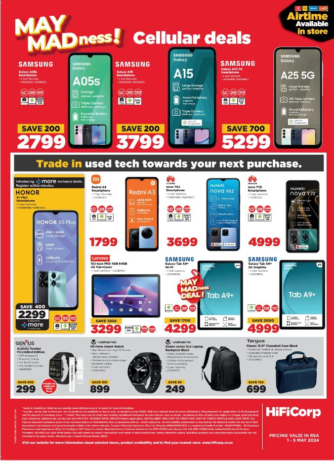 HiFi Corp specials - 01/05/2024 - 05/05/2024. Page 6