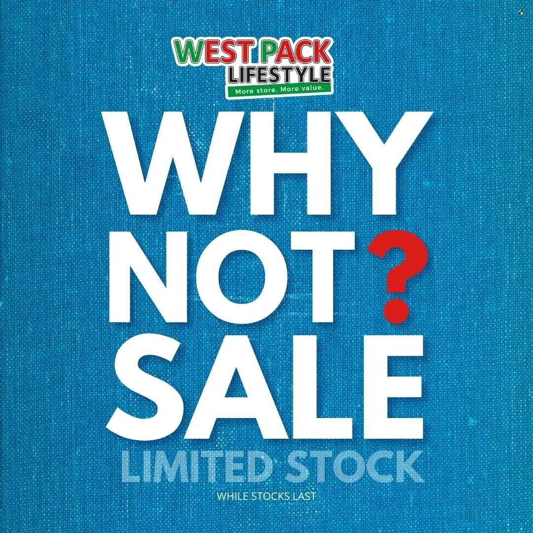West Pack Lifestyle specials. Page 1