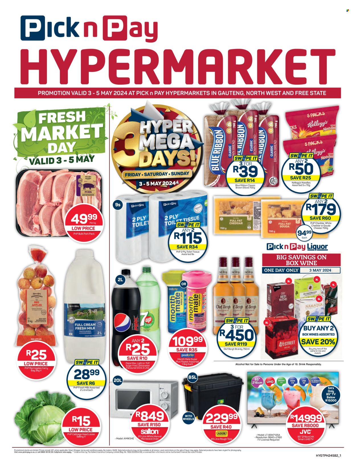 Pick n Pay Hypermarket specials - 03/05/2024 - 05/05/2024. Page 1