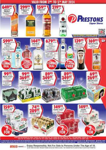 Prestons Liquor Stores catalogue  - 02/05/2024 - 05/05/2024.