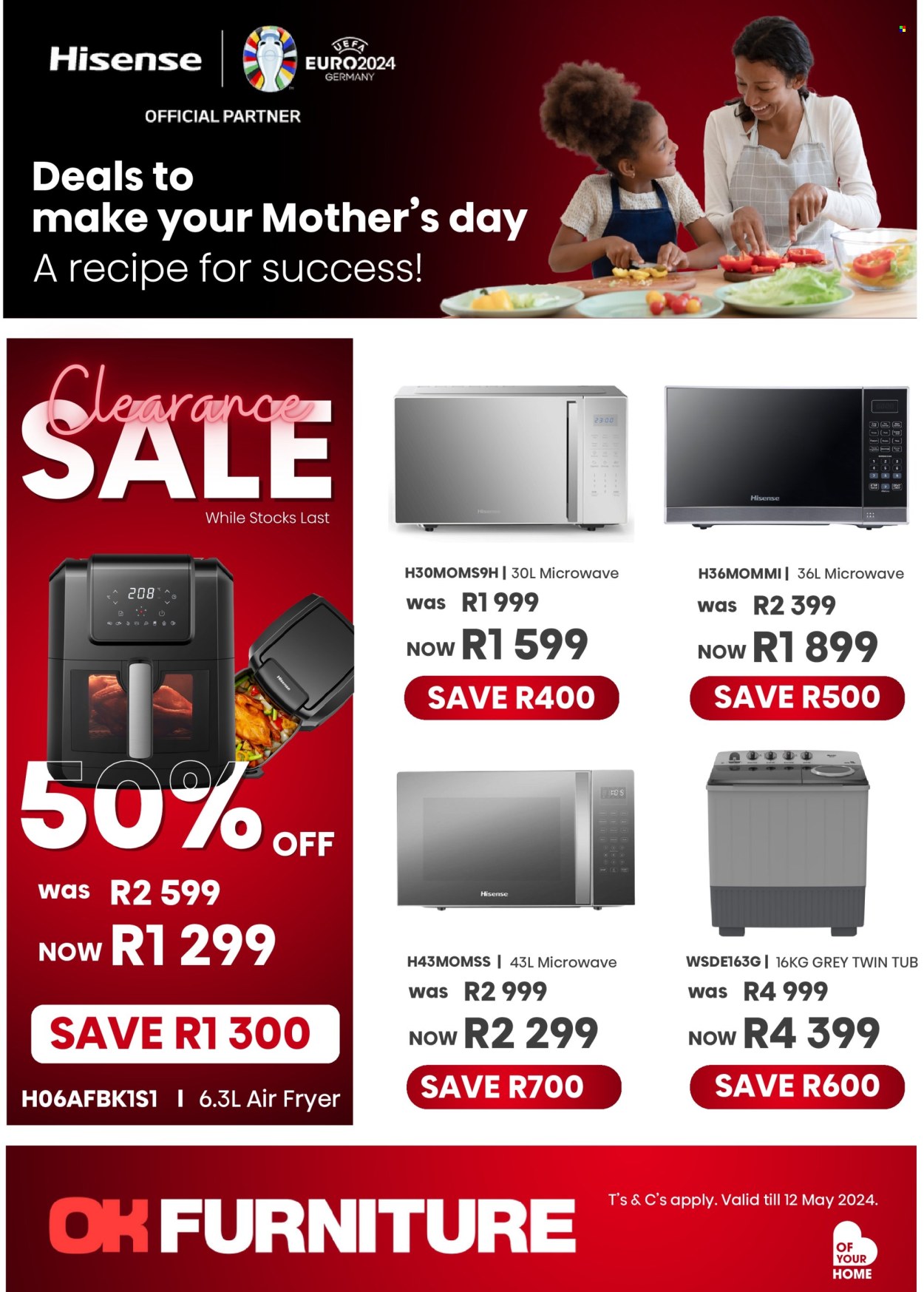 OK Furniture specials - 02/05/2024 - 12/05/2024. Page 1