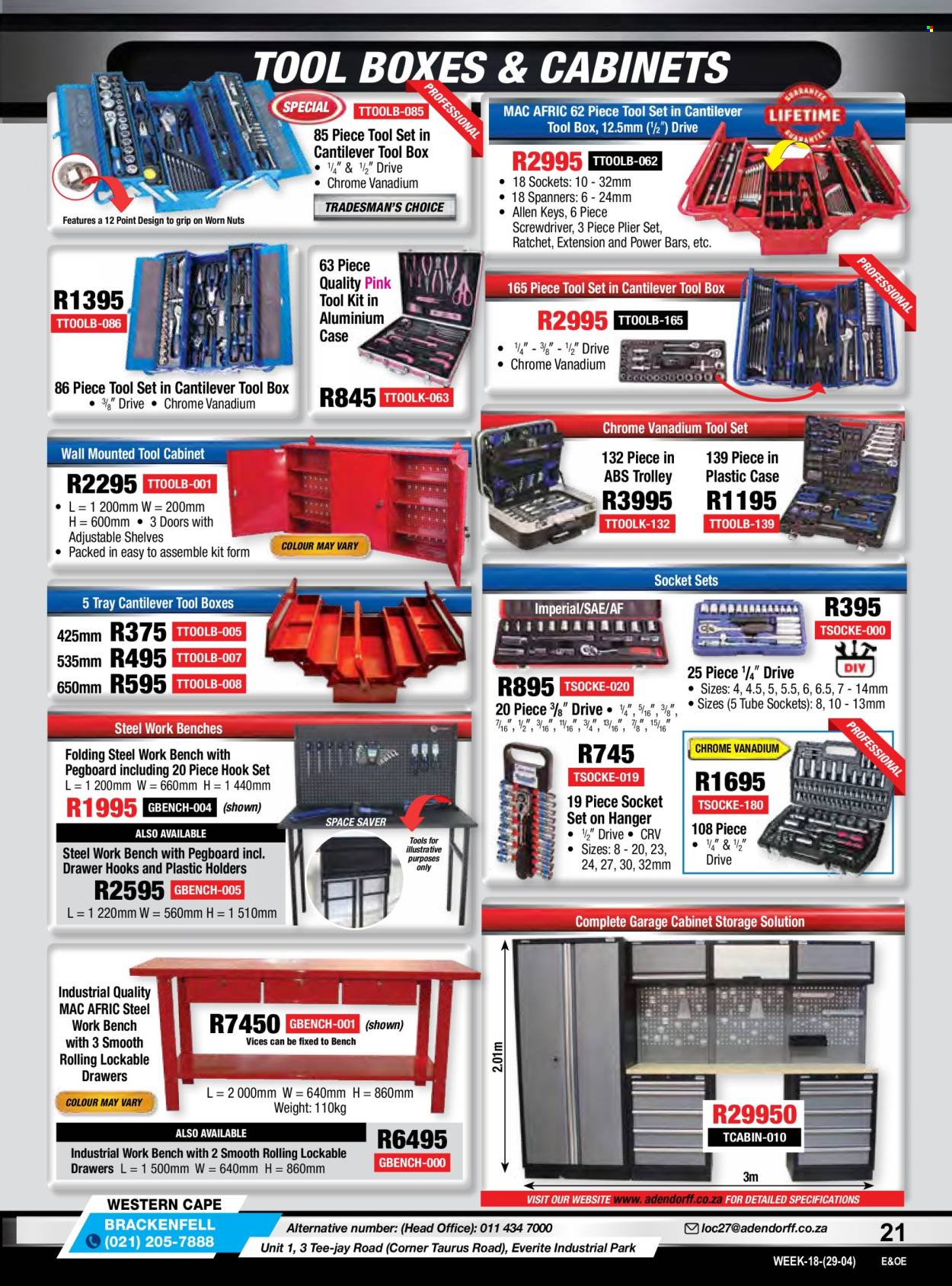 Adendorff Machinery Mart specials. Page 23