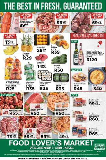 Food Lover's Market catalogue  - 06/05/2024 - 12/05/2024.