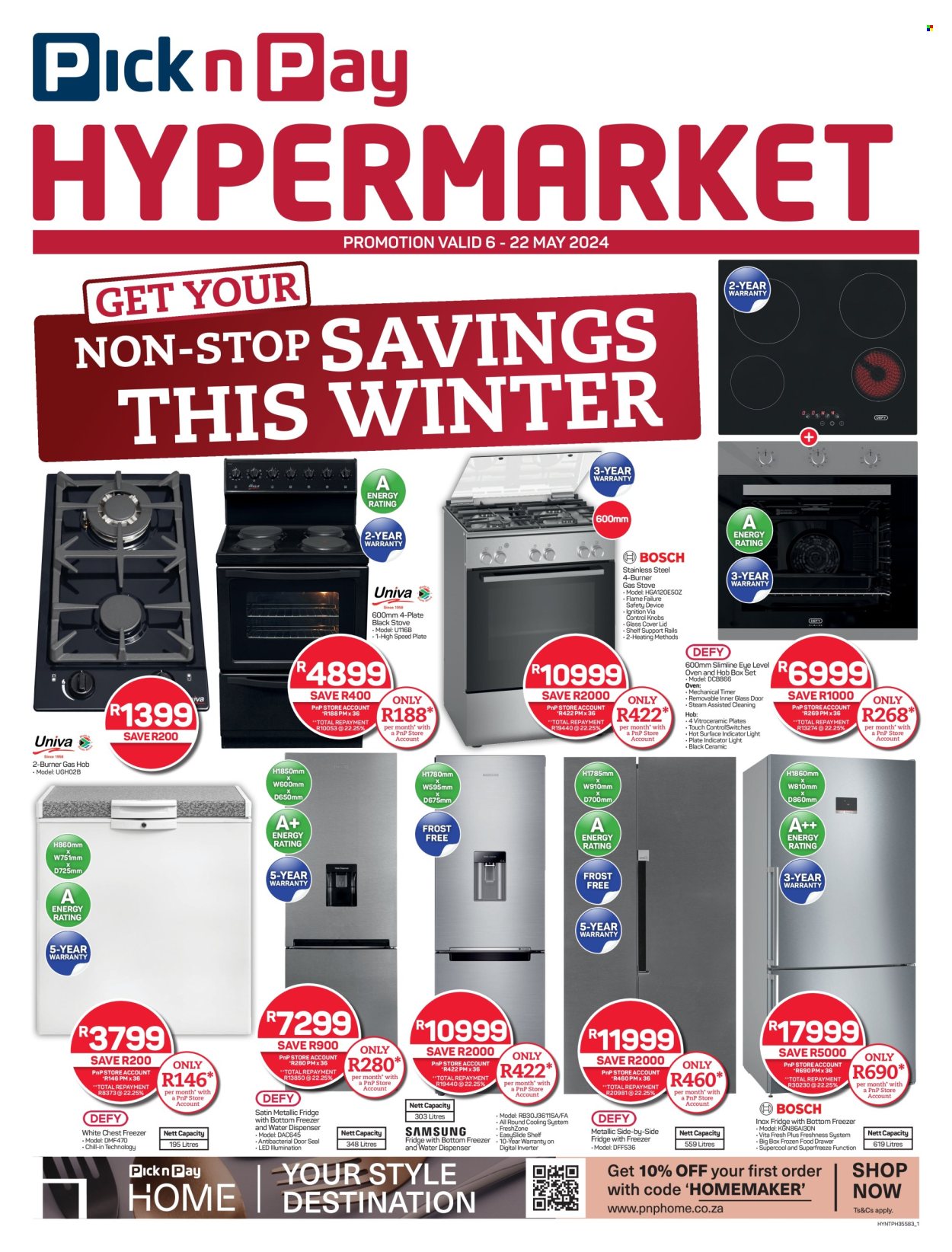 Pick n Pay Hypermarket specials - 06/05/2024 - 22/05/2024. Page 1