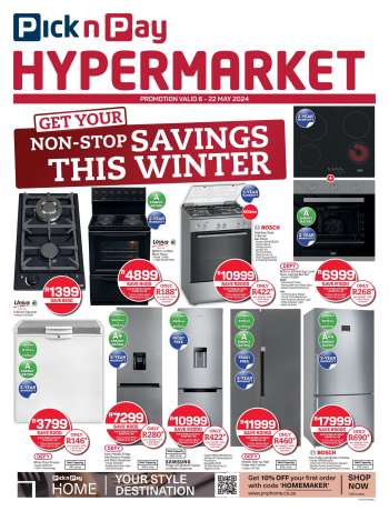 Pick n Pay Hypermarket catalogue  - 06/05/2024 - 22/05/2024.