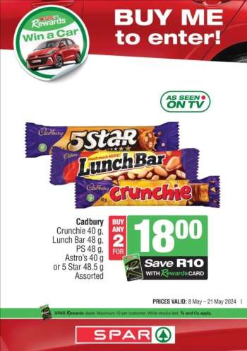 SPAR catalogue  - 08/05/2024 - 21/05/2024.