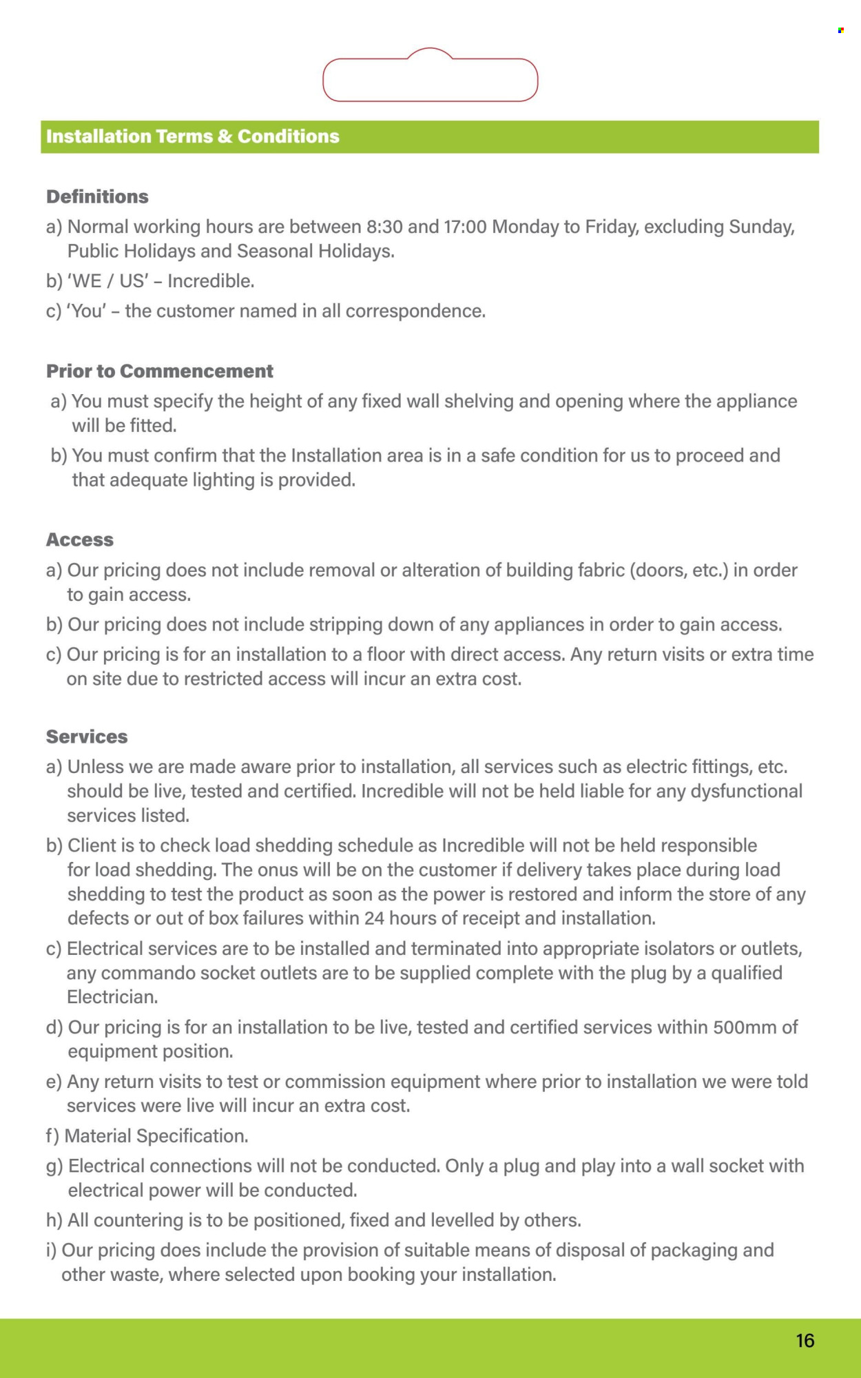 Incredible Connection specials. Page 17