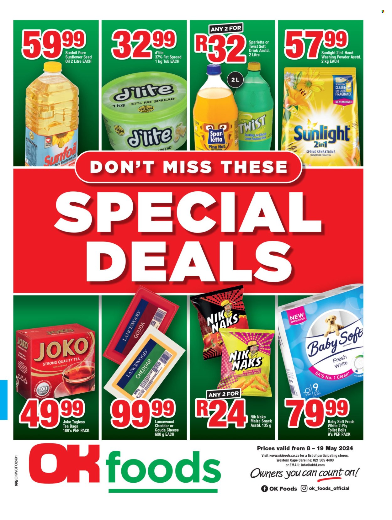 OK Foods specials - 08/05/2024 - 19/05/2024. Page 1