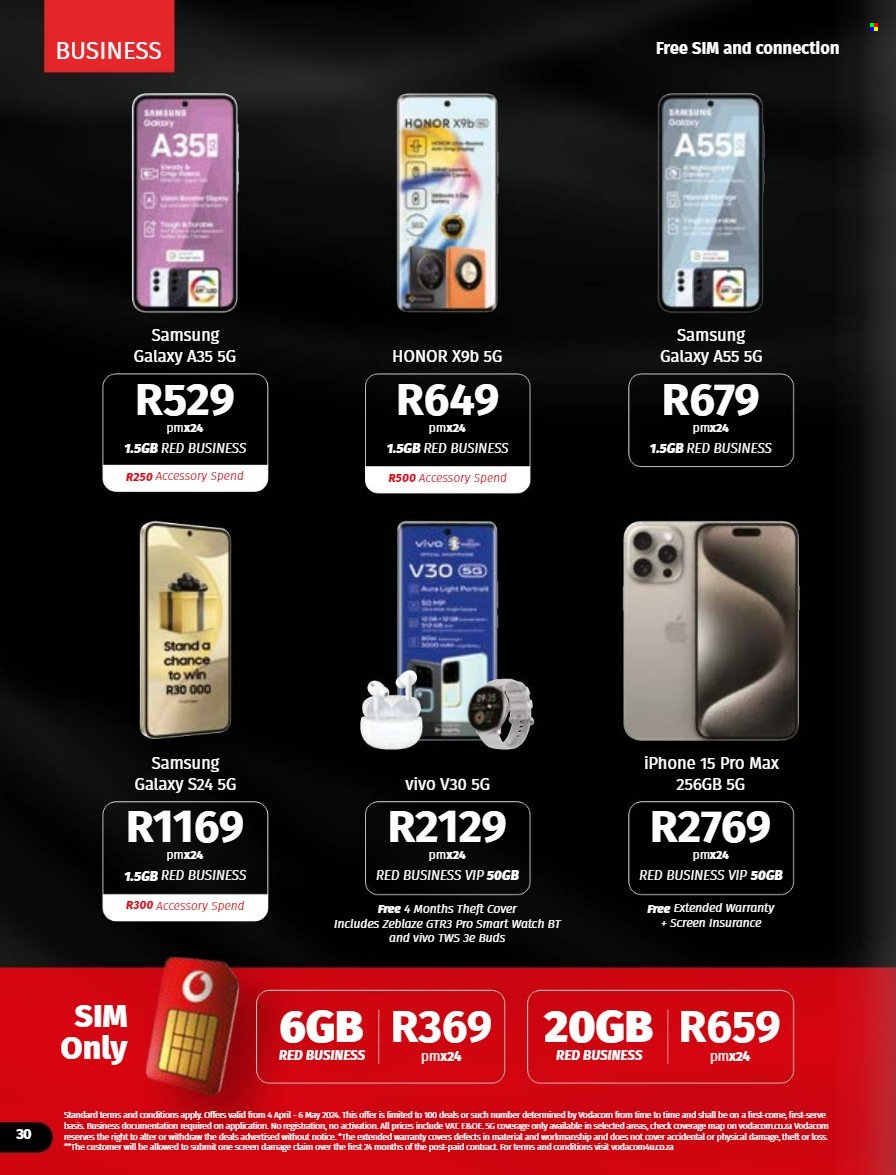 Vodacom specials - 07/05/2024 - 06/06/2024. Page 30