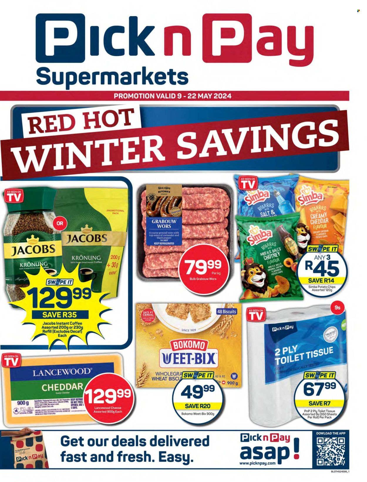 Pick n Pay specials - 09/05/2024 - 22/05/2024. Page 1