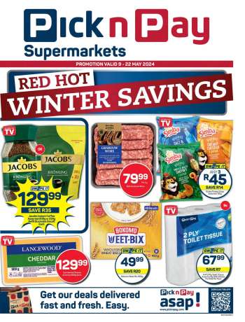 Pick n Pay catalogue  - 09/05/2024 - 22/05/2024.