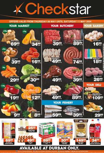 Checkstar catalogue  - 09/05/2024 - 11/05/2024.