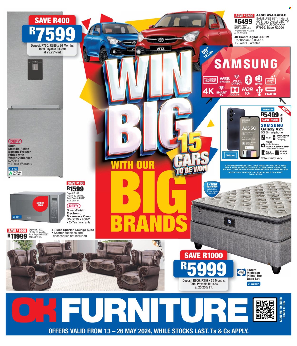 OK Furniture specials - 13/05/2024 - 26/05/2024. Page 1