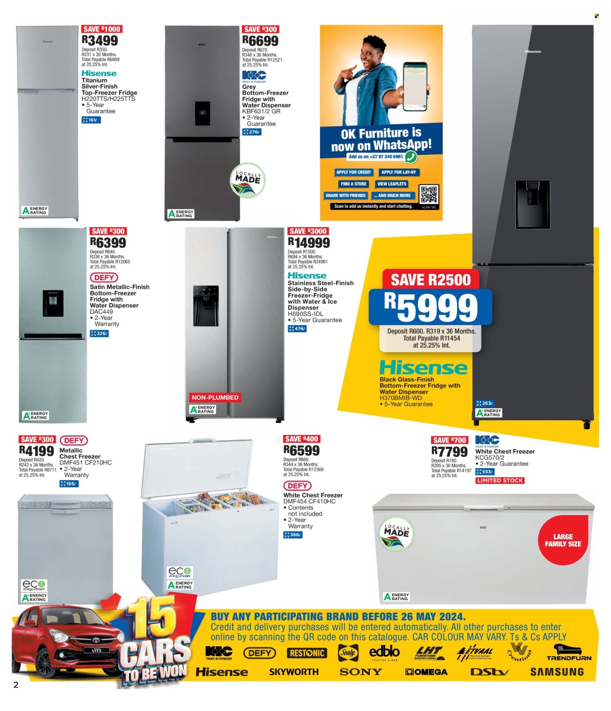 OK Furniture specials - 13/05/2024 - 26/05/2024. Page 2