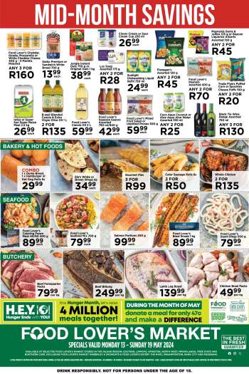Food Lover's Market catalogue  - 13/05/2024 - 19/05/2024.