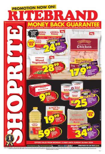 Shoprite catalogue  - 13/05/2024 - 26/05/2024.