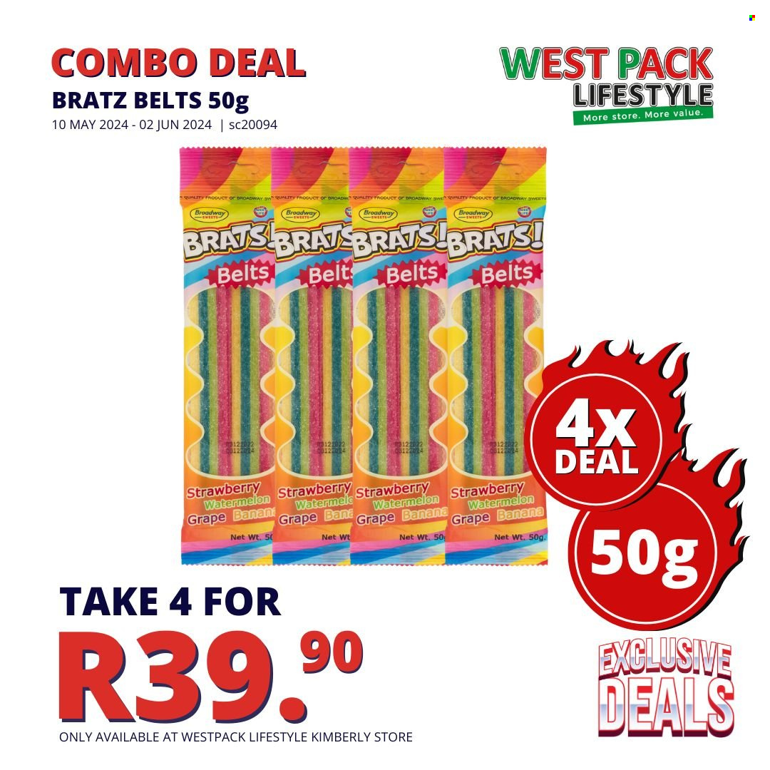 West Pack Lifestyle specials - 10/05/2024 - 02/06/2024. Page 1