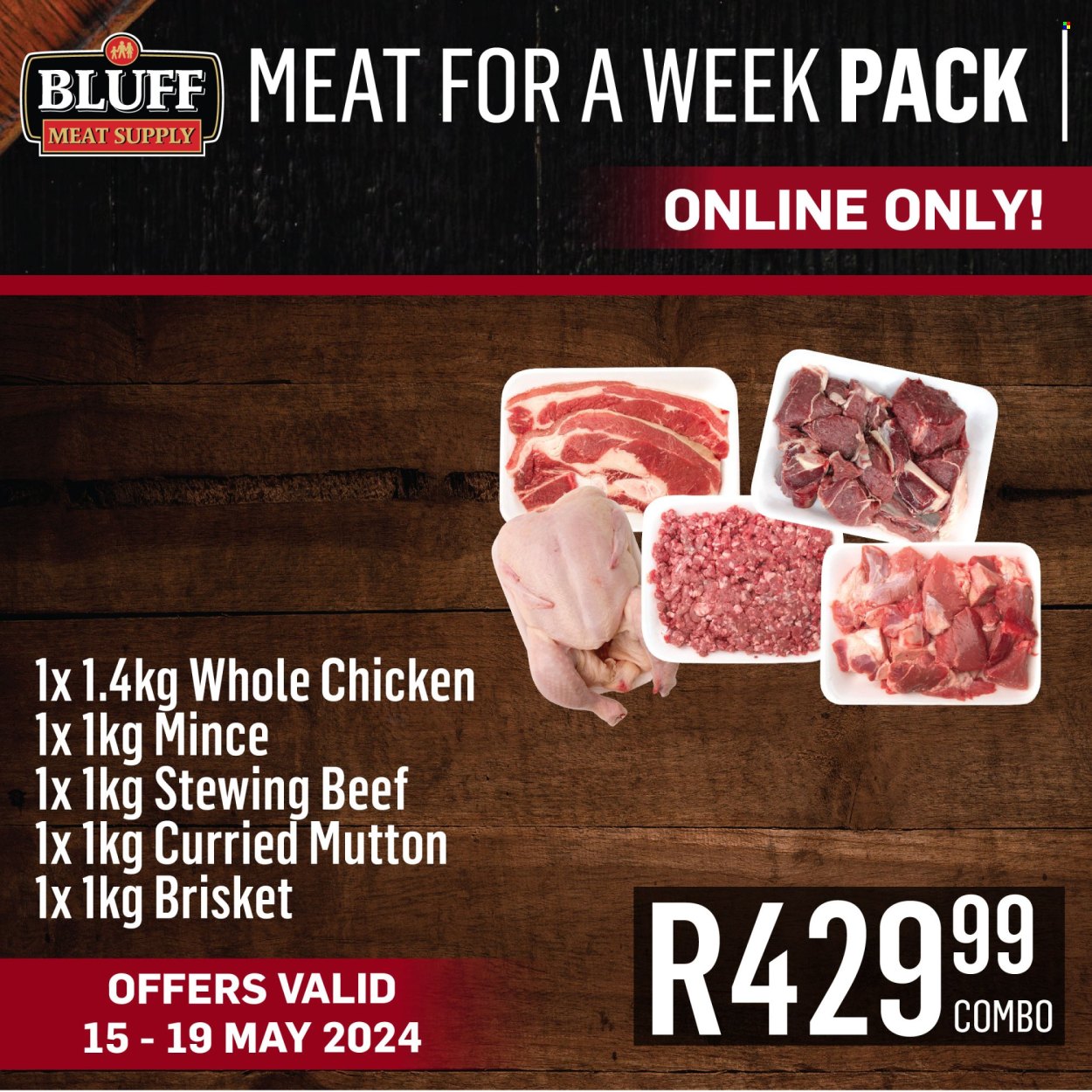 Bluff Meat Supply specials - 15/05/2024 - 19/05/2024. Page 8
