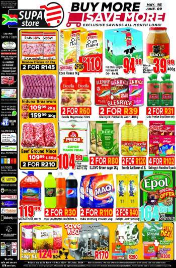Supa Store catalogue  - 15/05/2024 - 09/06/2024.