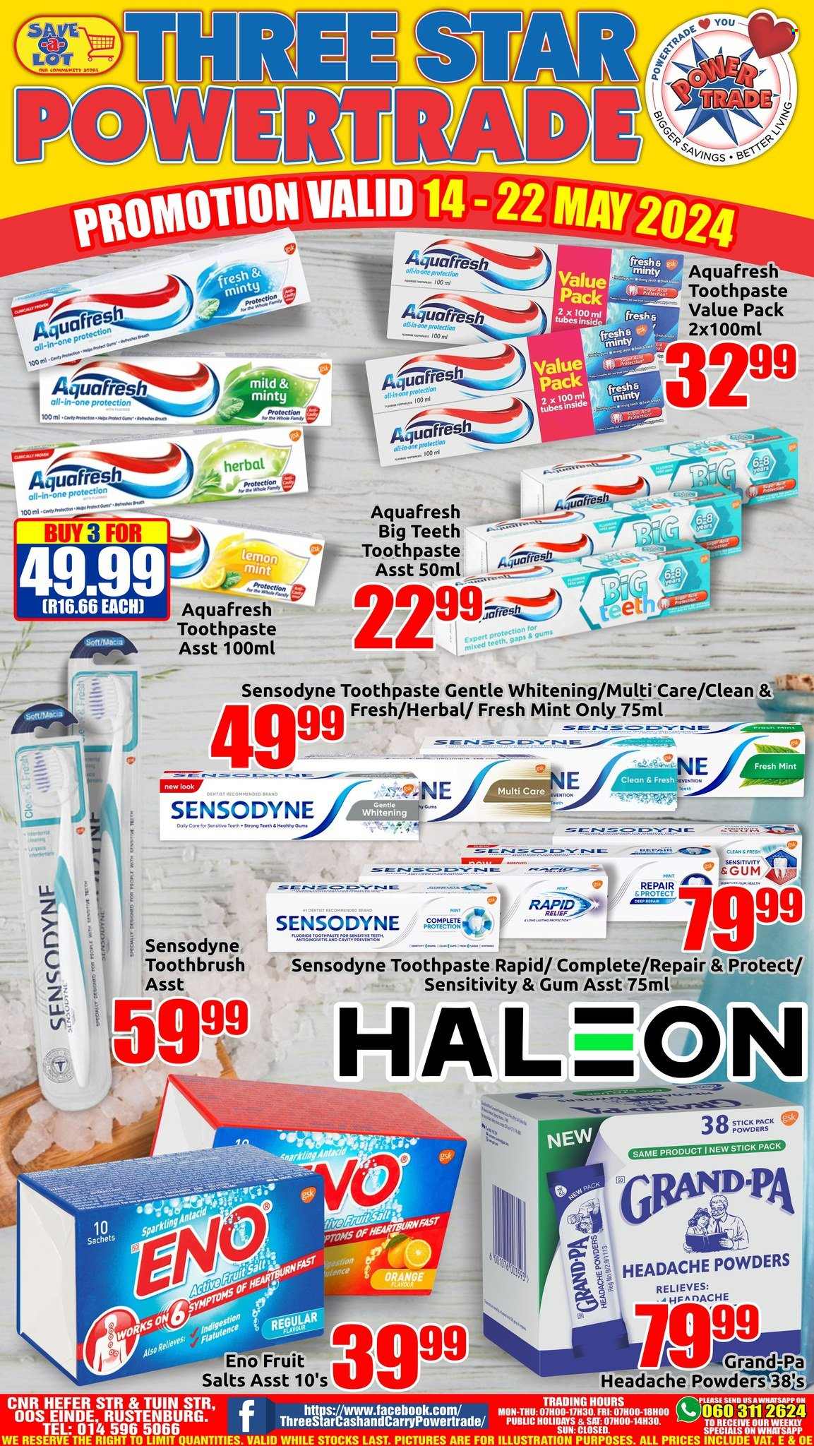 Three Star Cash and Carry specials - 14/05/2024 - 22/05/2024. Page 1