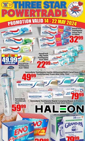Three Star Cash and Carry catalogue  - 14/05/2024 - 22/05/2024.