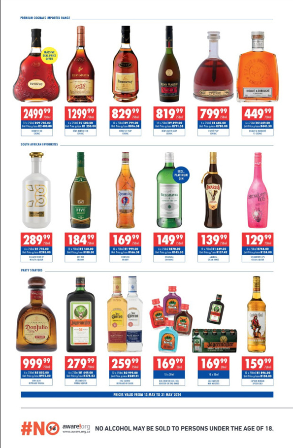 Ultra Liquors specials - 13/05/2024 - 31/05/2024. Page 2
