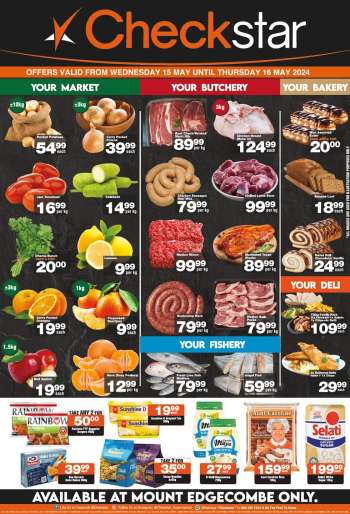 Checkstar catalogue  - 15/05/2024 - 16/05/2024.