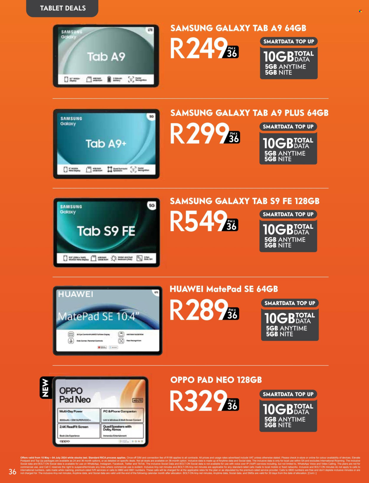 Cell C specials - 15/05/2024 - 04/07/2024. Page 36