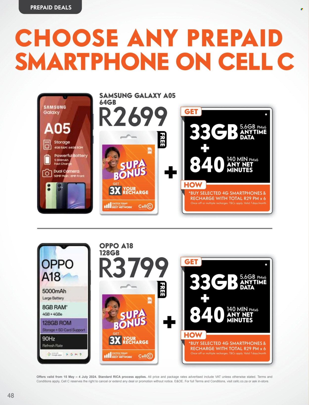 Cell C specials - 15/05/2024 - 04/07/2024. Page 48