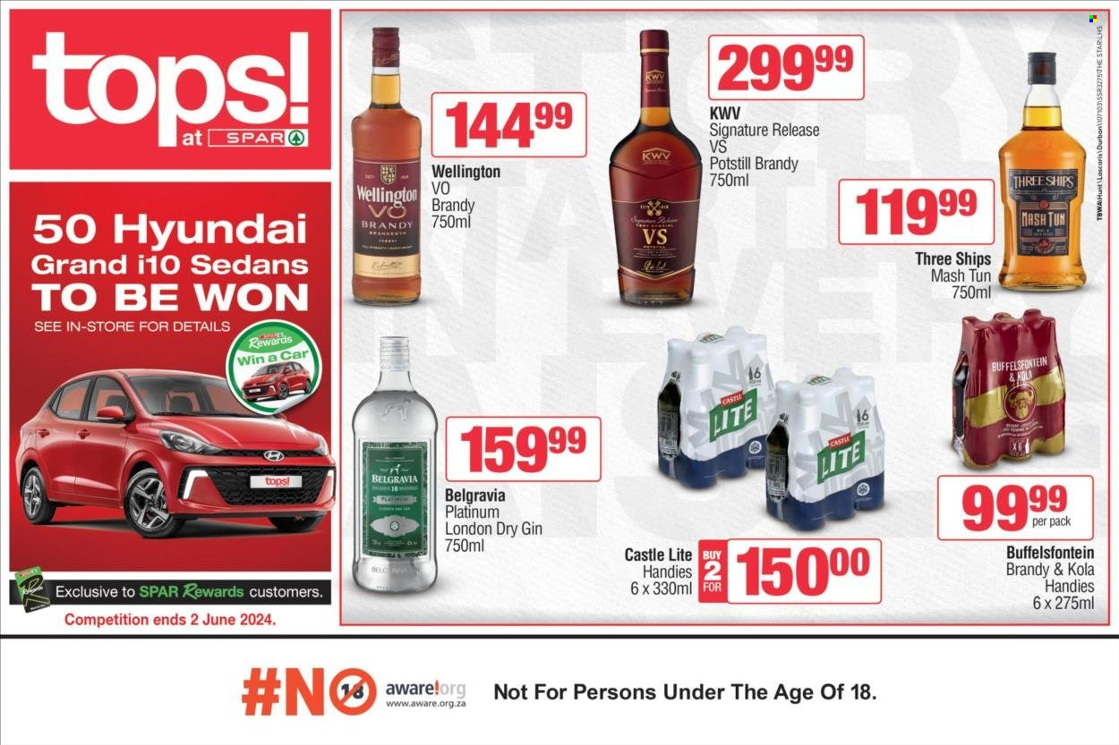 TOPS at SPAR specials - 16/05/2024 - 19/05/2024. Page 1