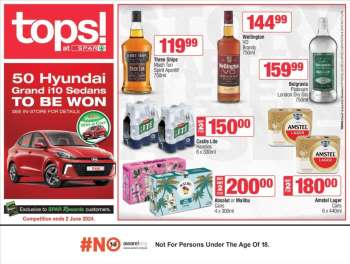 TOPS at SPAR catalogue  - 16/05/2024 - 19/05/2024.