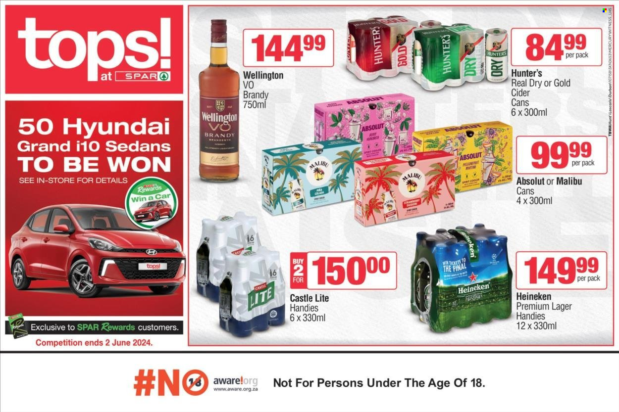 TOPS at SPAR specials - 16/05/2024 - 18/05/2024. Page 1