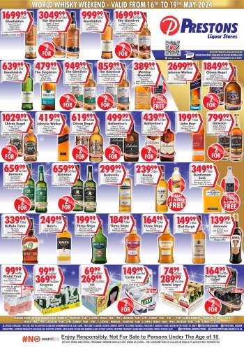 Prestons Liquor Stores catalogue  - 16/05/2024 - 19/05/2024.