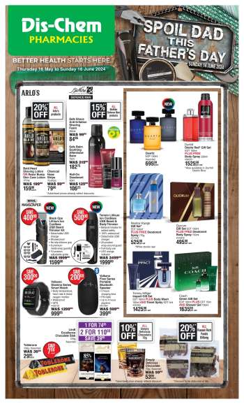 Dis-Chem catalogue  - 16/05/2024 - 16/06/2024.