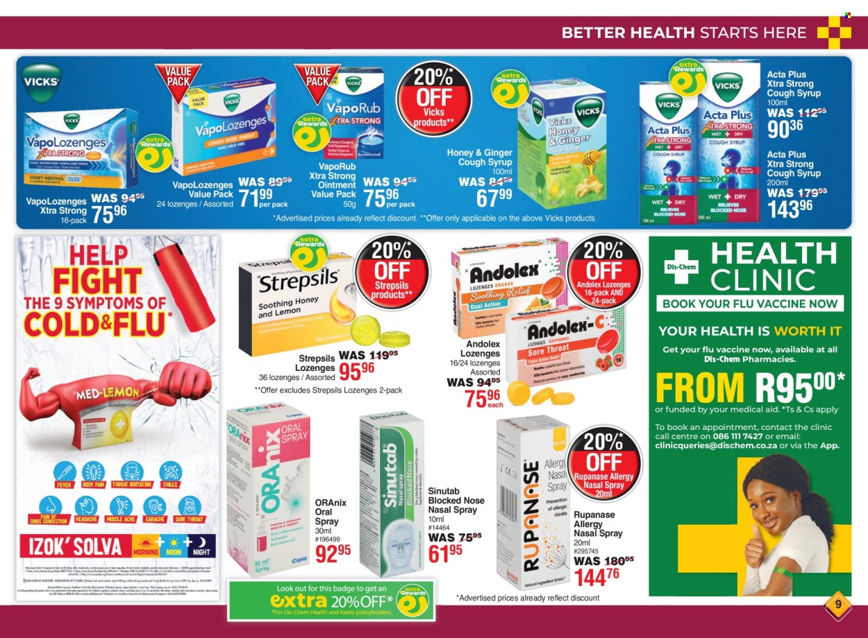 Dis-Chem specials - 16/05/2024 - 09/06/2024. Page 9