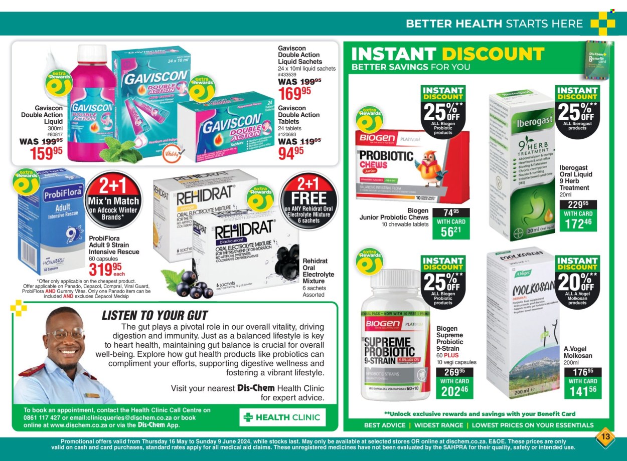 Dis-Chem specials - 16/05/2024 - 09/06/2024. Page 13