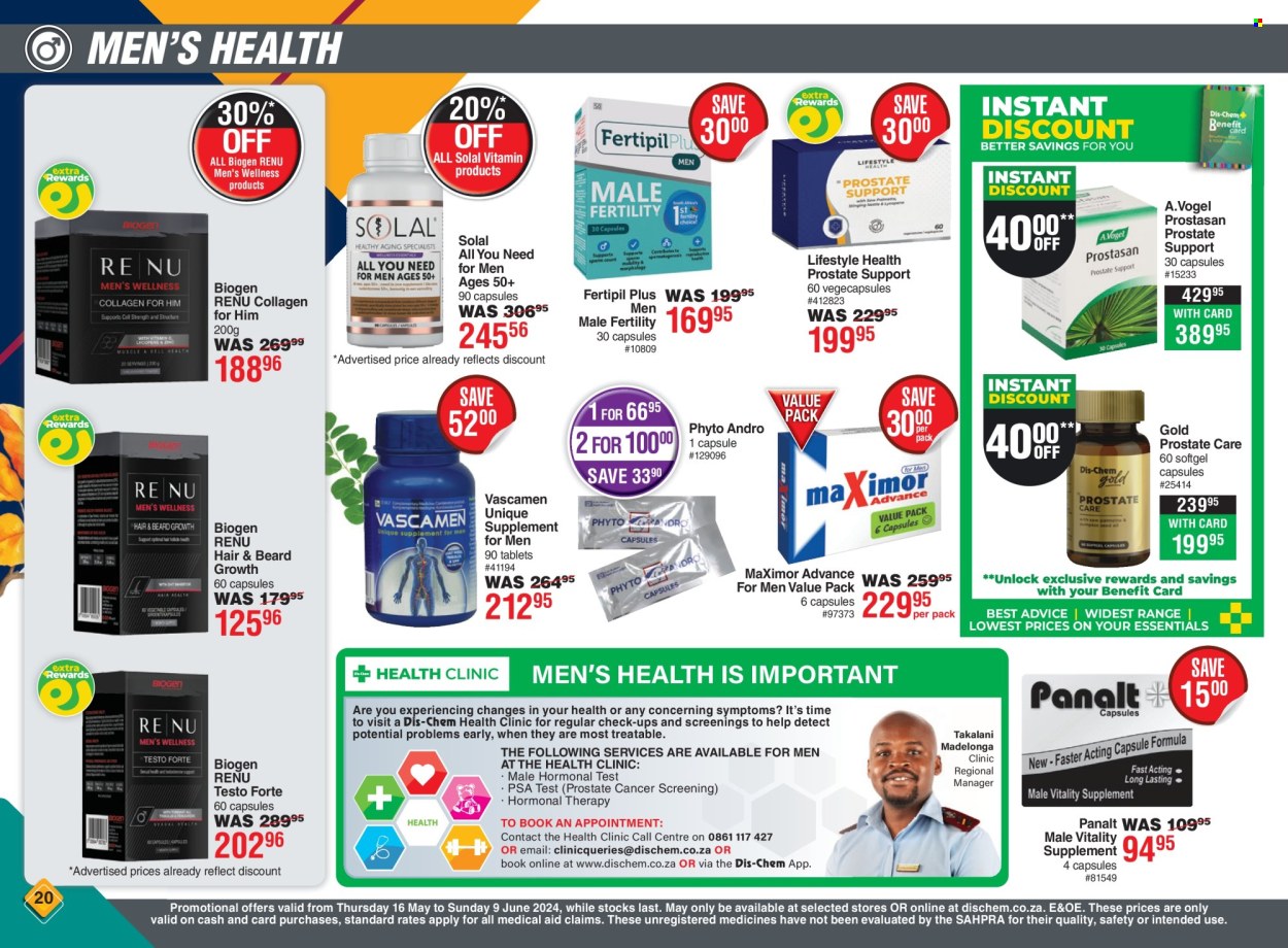 Dis-Chem specials - 16/05/2024 - 09/06/2024. Page 20
