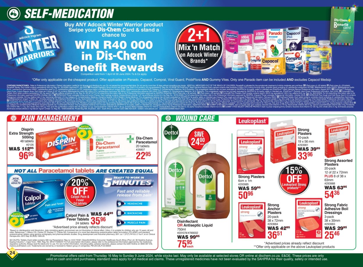 Dis-Chem specials - 16/05/2024 - 09/06/2024. Page 24