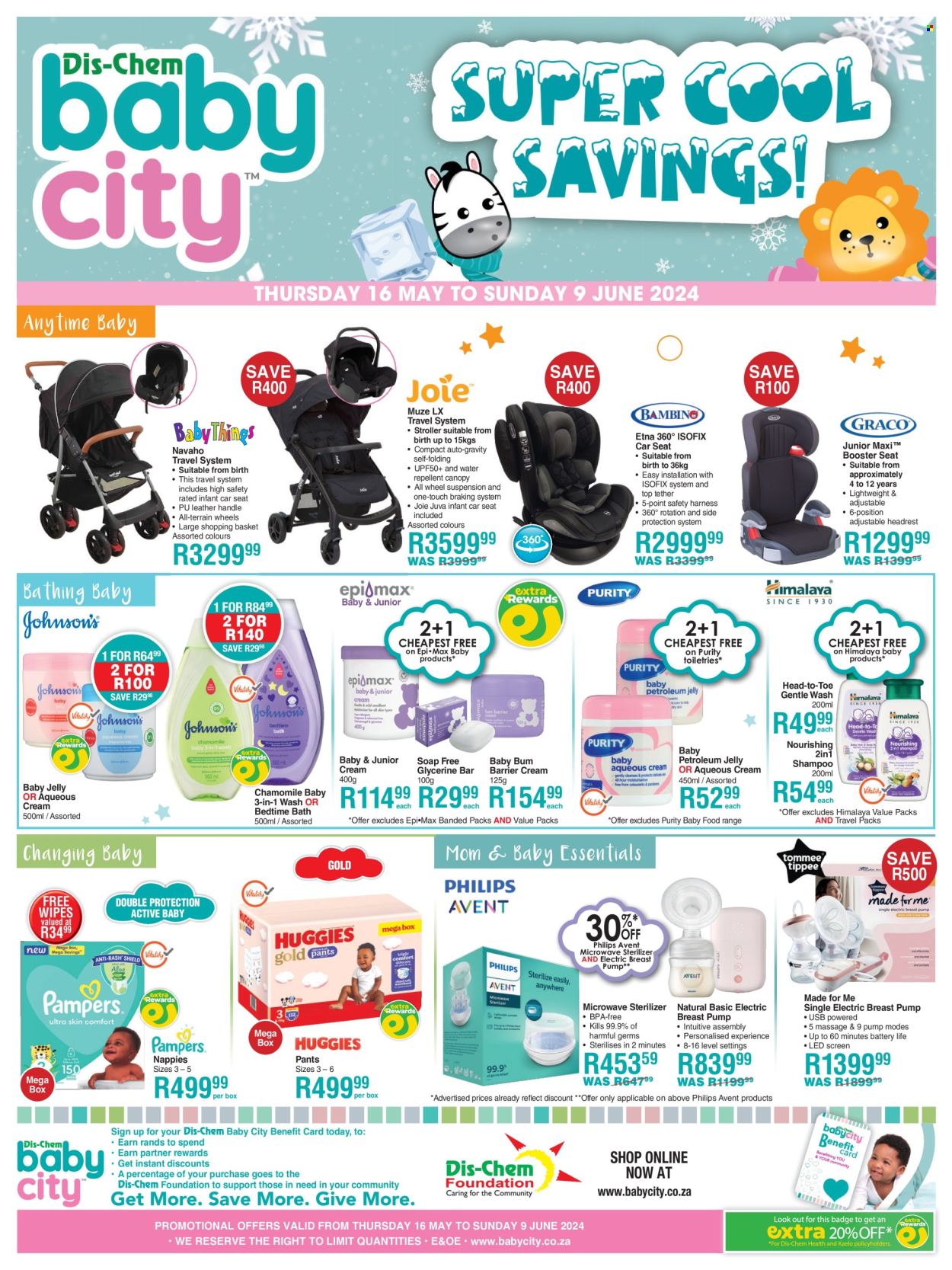 Baby City specials - 16/05/2024 - 09/06/2024. Page 1