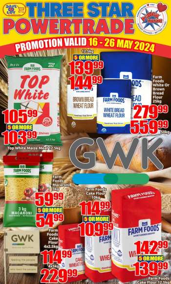 Three Star Cash and Carry catalogue  - 16/05/2024 - 26/05/2024.