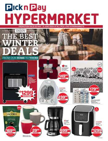 Pick n Pay Hypermarket catalogue  - 20/05/2024 - 09/06/2024.