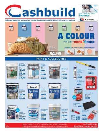 Cashbuild catalogue  - 20/05/2024 - 23/06/2024.