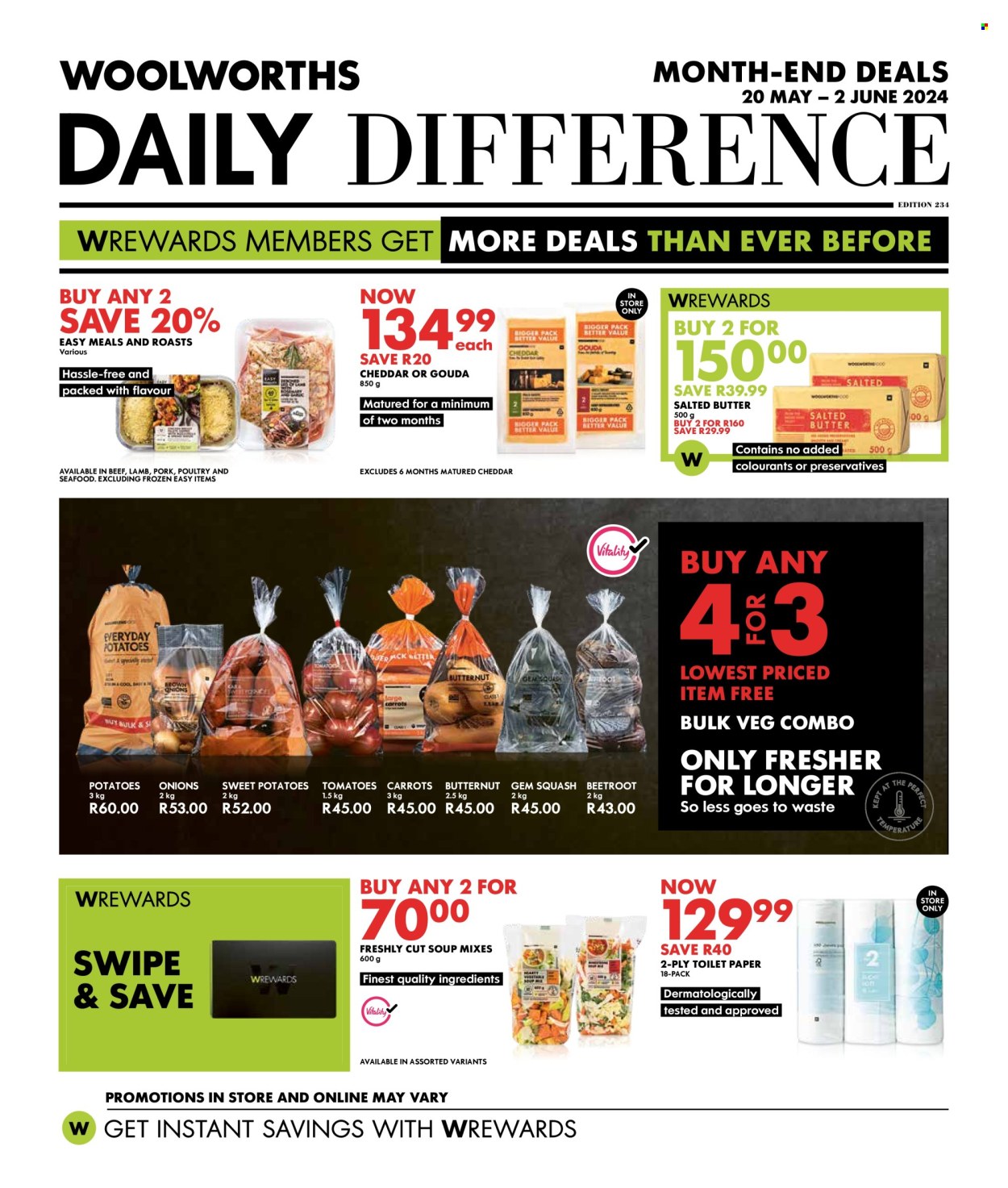 Woolworths specials - 20/05/2024 - 02/06/2024. Page 1